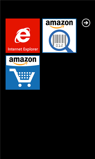 Amazon Mobile for Windows Phone in 2012