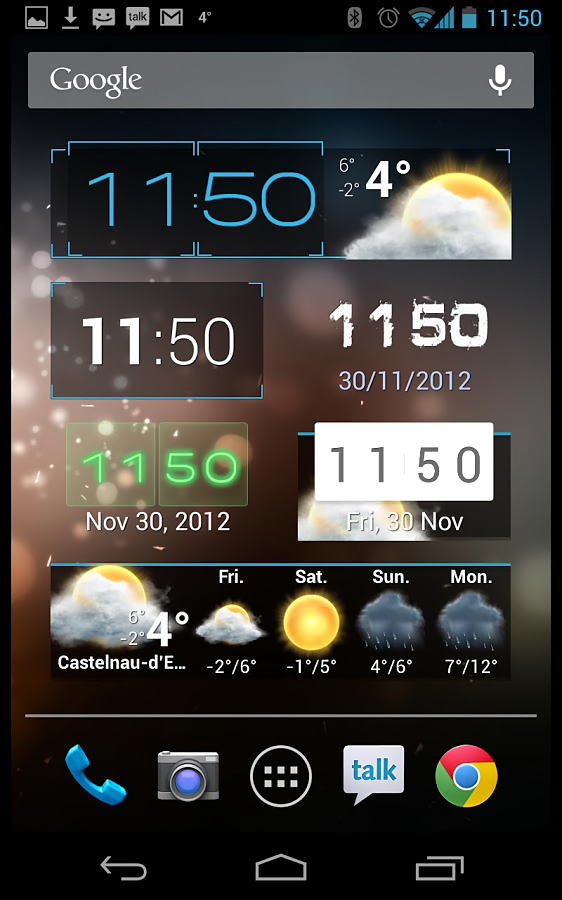 Beautiful Widgets Pro for Android in 2013