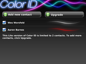 Color ID FREE for BlackBerry in 2011