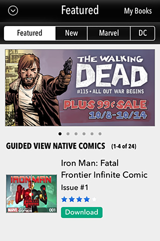 Comics for iPhone in 2013