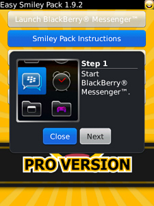 Easy Smiley Pack for BlackBerry in 2011