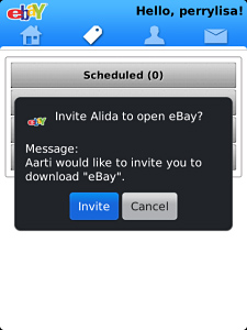 eBay for BlackBerry in 2011