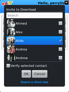 eBay for BlackBerry in 2011 – Invite to Download