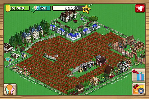 FarmVille for iPhone in 2010