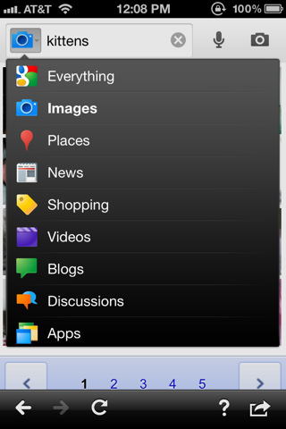 Google Search for iPhone in 2011