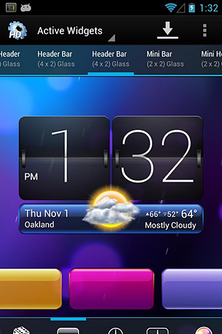 HD Widgets for Android in 2013