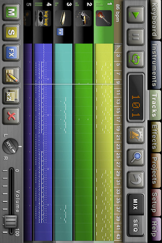 Music Studio for iPhone in 2011