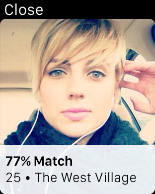 OkCupid Dating for Apple Watch in 2015