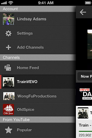YouTube for iPhone in 2012