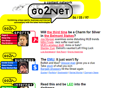 go2net website in 1997