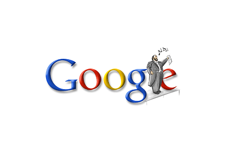 Google Doodle – Luciano Pavarotti's 72nd Birthday October 12, 2007