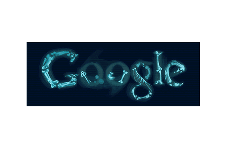 Google Doodle – Discovery of X-rays November 8, 2010