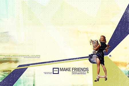 Graffodisiak – Make friends wallpaper 2 in 2001