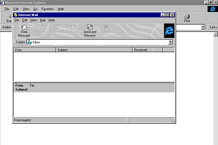 Internet Explorer 4.0 – Internet Mail