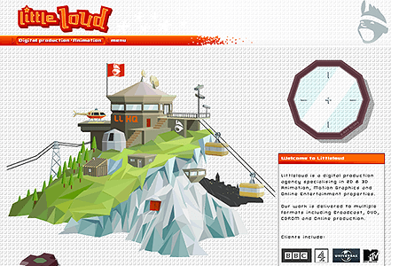 Littleloud flash website in 2003