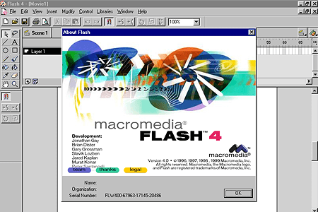 Macromedia Flash 4.0