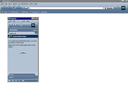 Netscape 6.0 – Instant Messenger