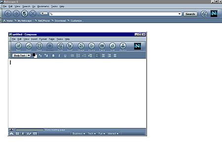 Netscape 6.0 – Composer