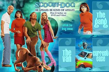 Scooby-Doo website in 2003