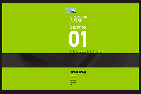 Strato Cucine flash website in 2003