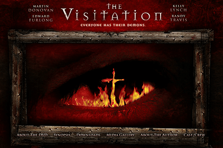 The Visitation flash website in 2006